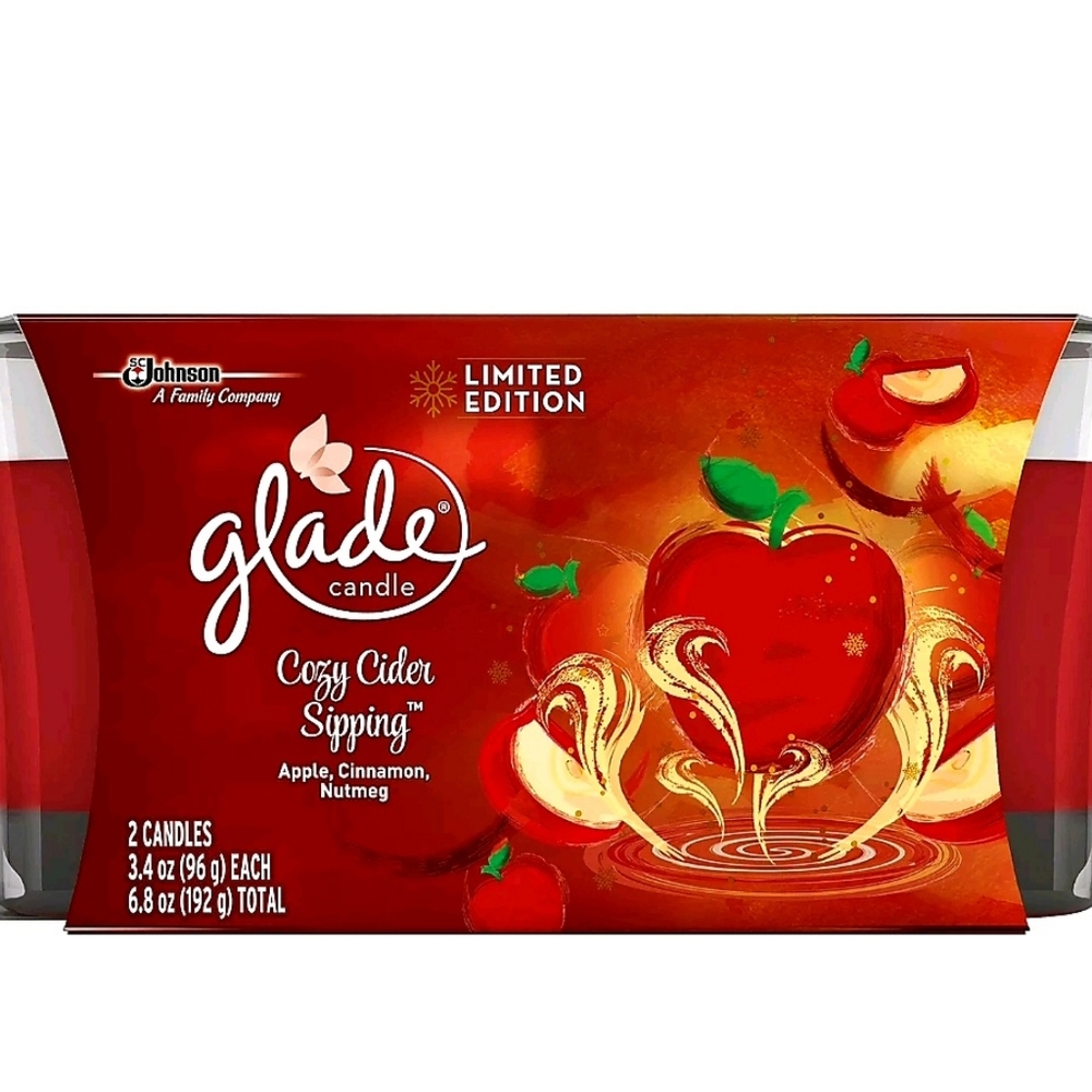 Glade Cozy Cider Sipping Candle